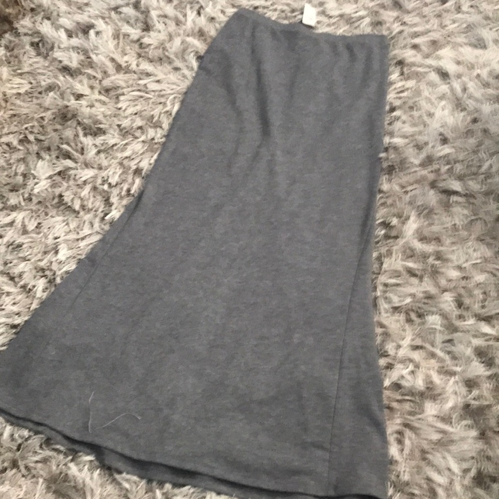 Ann Taylor French Terry Maxi Skirt